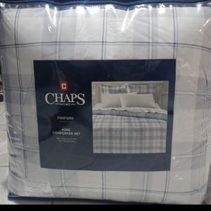 New Chaps King 3pc comforter set Foxford